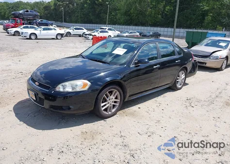 2012 Chevrolet Impala Ltz z USA, uszkodzony, nr VIN 2G1WC5E37C1143997